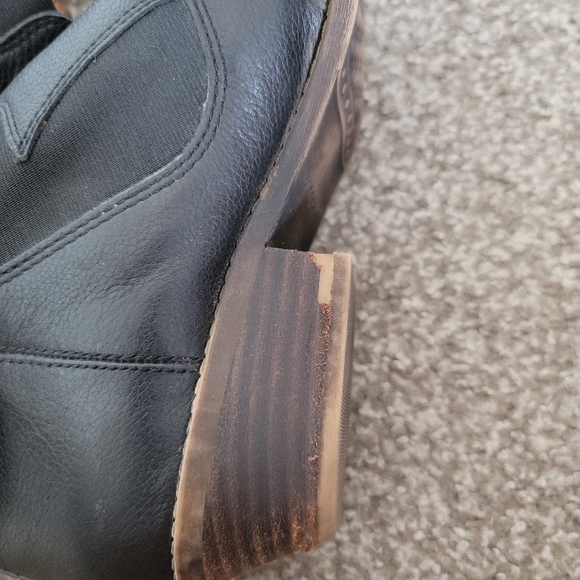 Lucky Brand Joelle Western Bootie Black size 10 - Picture 4 of 10